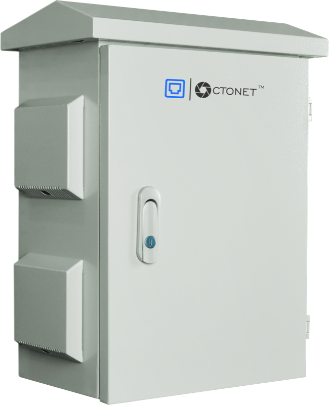 Octonet weather-resistant outdoor enclosure