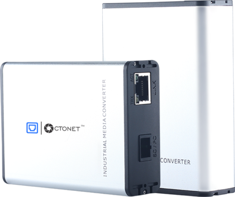 Grade Media Converter — Octonet GV-DNS-MC-1G-20K